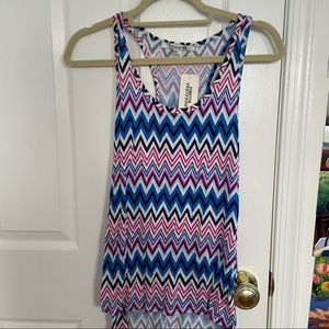 Forever 21 Striped Loose Tank Top